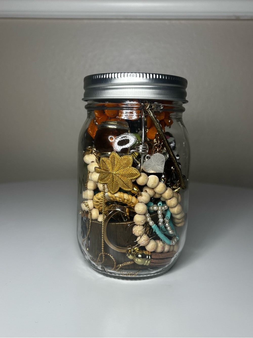 Mystery Jewelry Jar with Vintage - J47